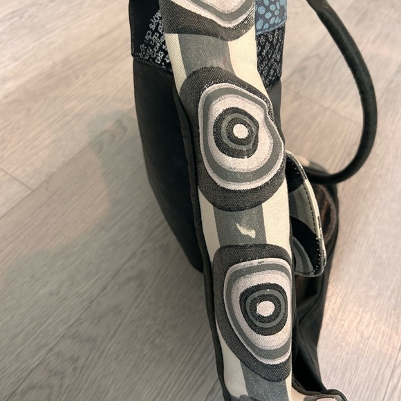 Desigual Shopping Tote Trippy Print Bag - Picture 7 of 10